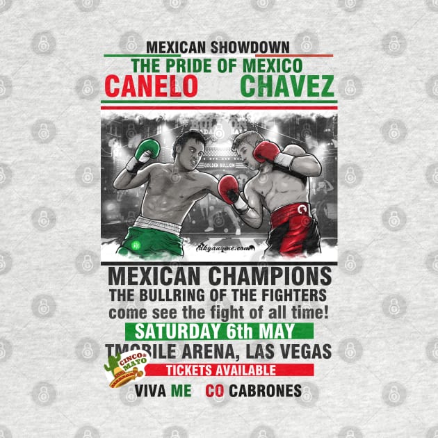 Canelo vs Chavez Jr by akyanyme